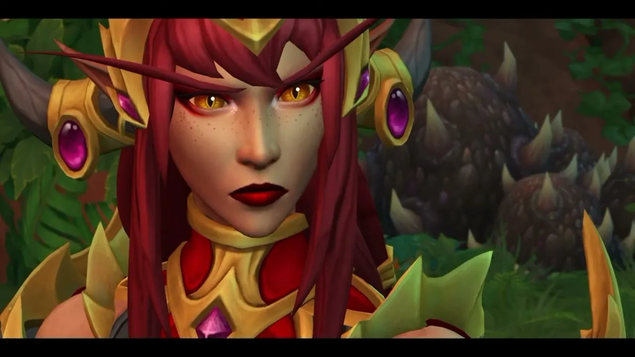 Alexstrasza and Wrathion Argue — World of Warcraft cinematic